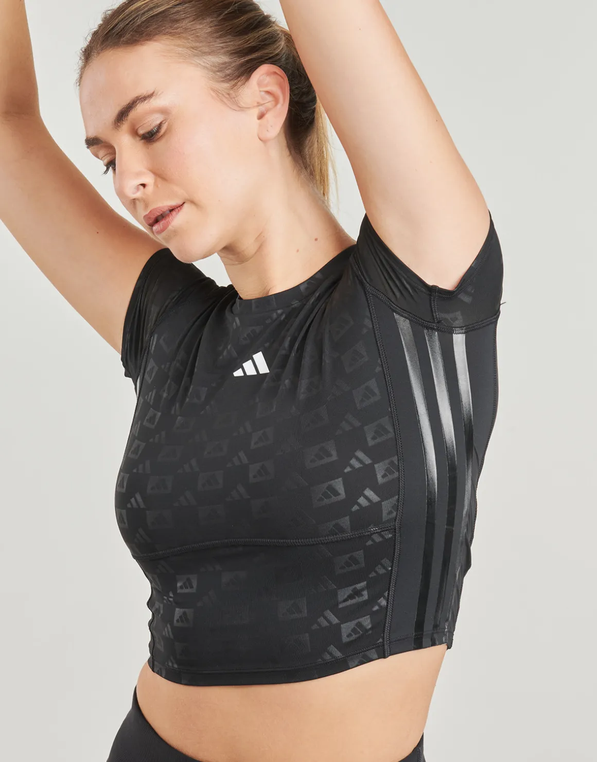 adidas Performance - Hyperglam Training Emboss T-Shirt