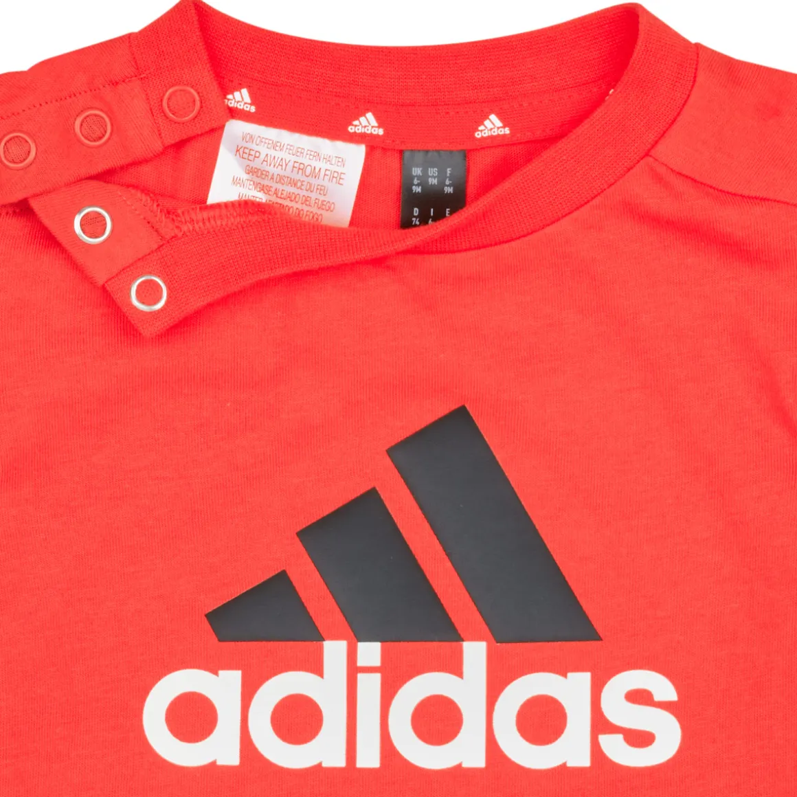Adidas Sportswear - Essentials Organic Cotton Tee and Shorts Set