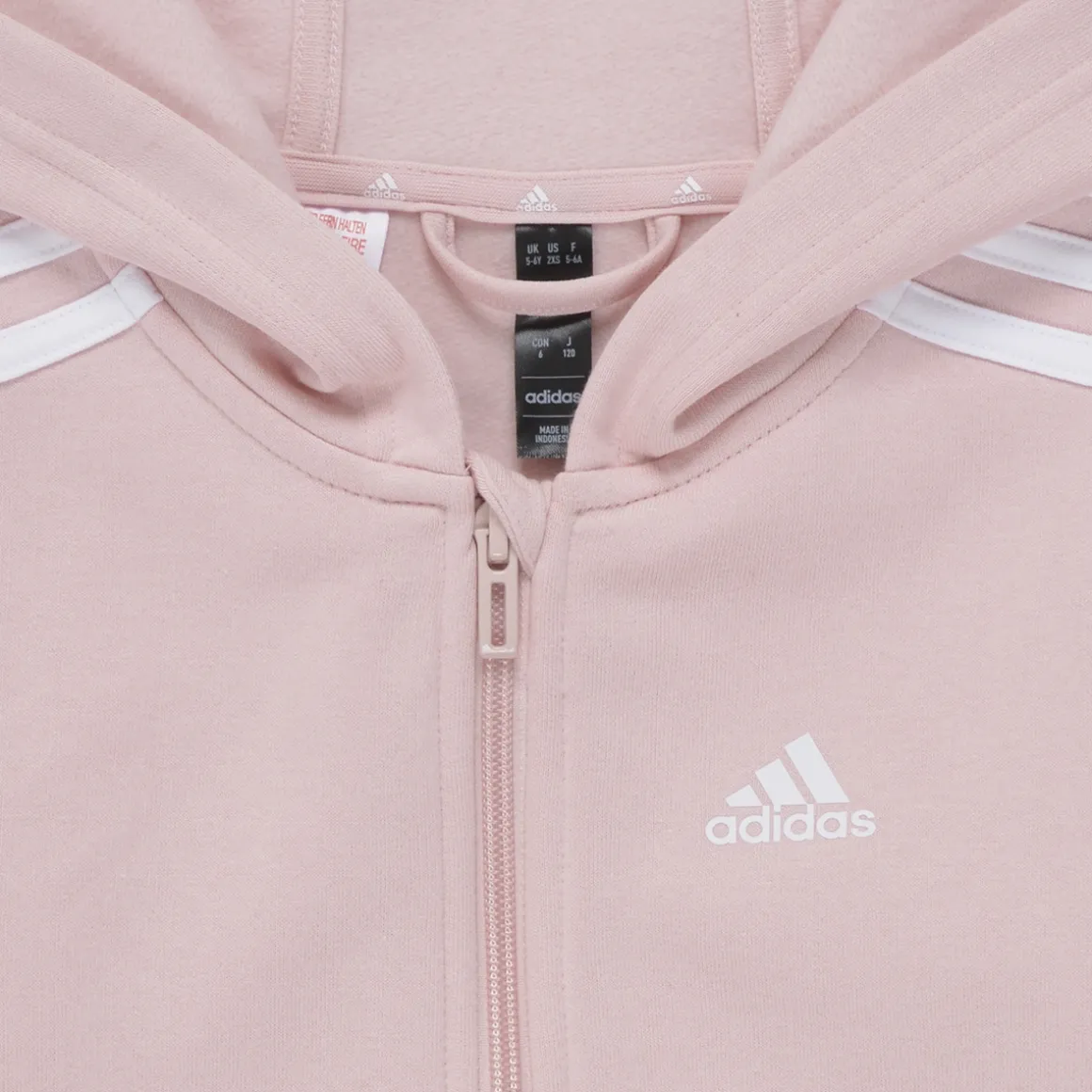 Adidas Sportswear - Essentials 3-Stripes Zip Hooded Jacket