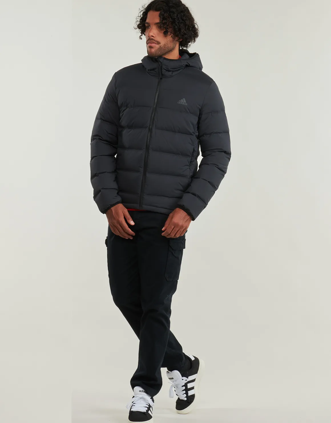 Adidas Sportswear - Helionic Stretch Hooded Down Jacket