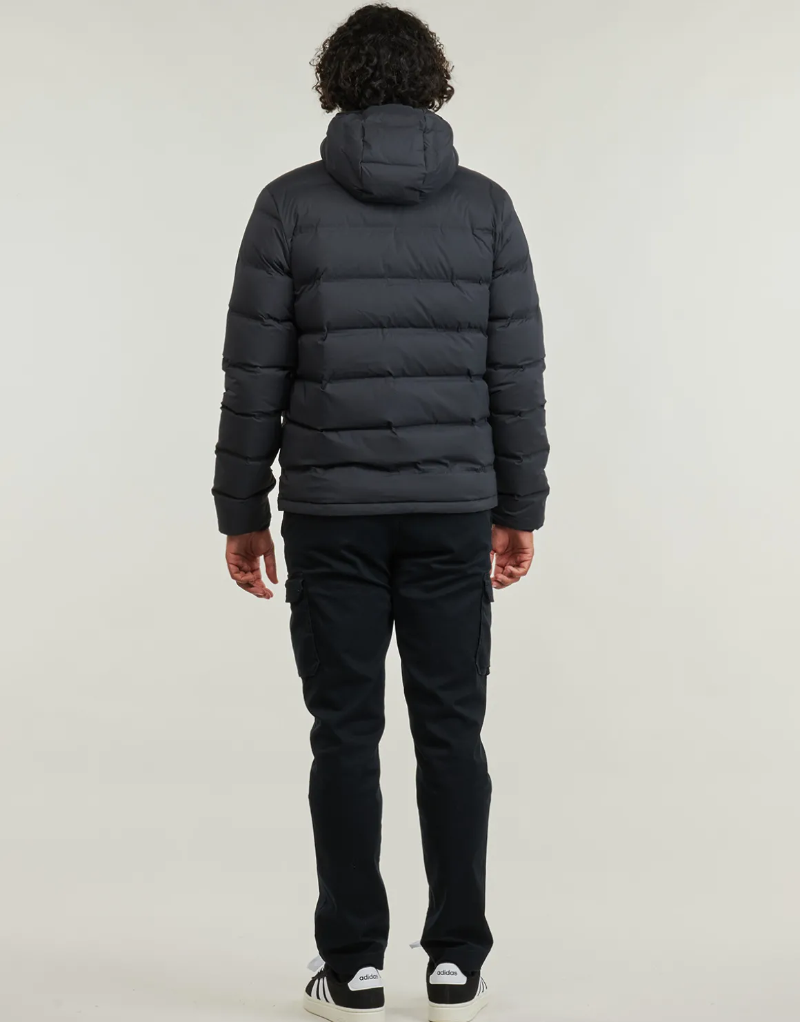 Adidas Sportswear - Helionic Stretch Hooded Down Jacket