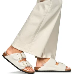 BIRKENSTOCK - Arizona Shearling LEVE Antique White LAF