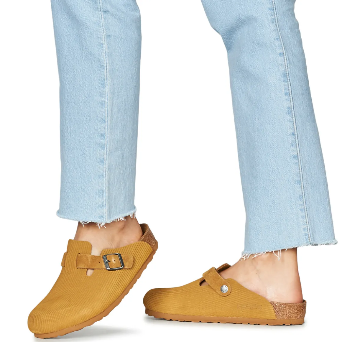 BIRKENSTOCK - Boston LEVE Corduroy Cork Brown