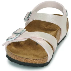 BIRKENSTOCK - Kumba Kids Saffiano Iridescent LightRose