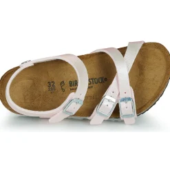 BIRKENSTOCK - Kumba Kids Saffiano Iridescent LightRose