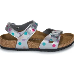BIRKENSTOCK - Rio AS Kids BF Elec. Metallic SilverDots