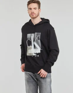 Calvin Klein Jeans - CONNECTED LAYER LANDSCAPE HOODIE