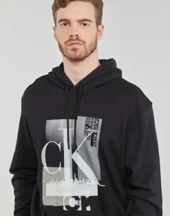 Calvin Klein Jeans - CONNECTED LAYER LANDSCAPE HOODIE