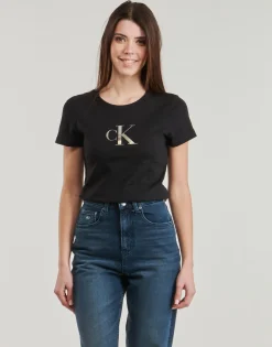 Calvin Klein Jeans - GRADIENT CK SLIM TEE