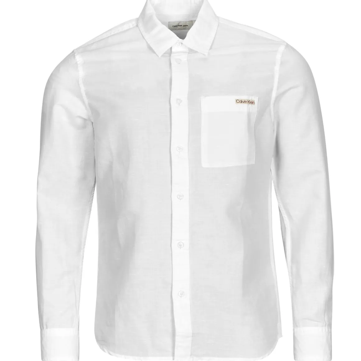 Calvin Klein Jeans - LINEN COTTON SHIRT