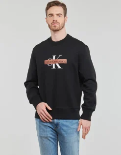 Calvin Klein Jeans - MONOLOGO STENCIL CREW NECK