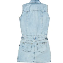Calvin Klein Jeans - SLEEVELESS BLUE DENIM DRESS