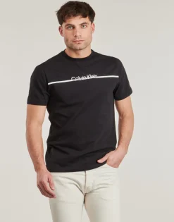 Calvin Klein Jeans - SPLIT LINE LOGO T-SHIRT