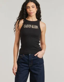 Calvin Klein Jeans - VARSITY CALVIN KLEIN RIB TANK