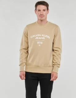 Calvin Klein Jeans - VARSITY CURVE CREW NECK
