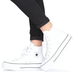 Converse - CHUCK TAYLOR ALL STAR LIFT CLEAN LEATHER HI