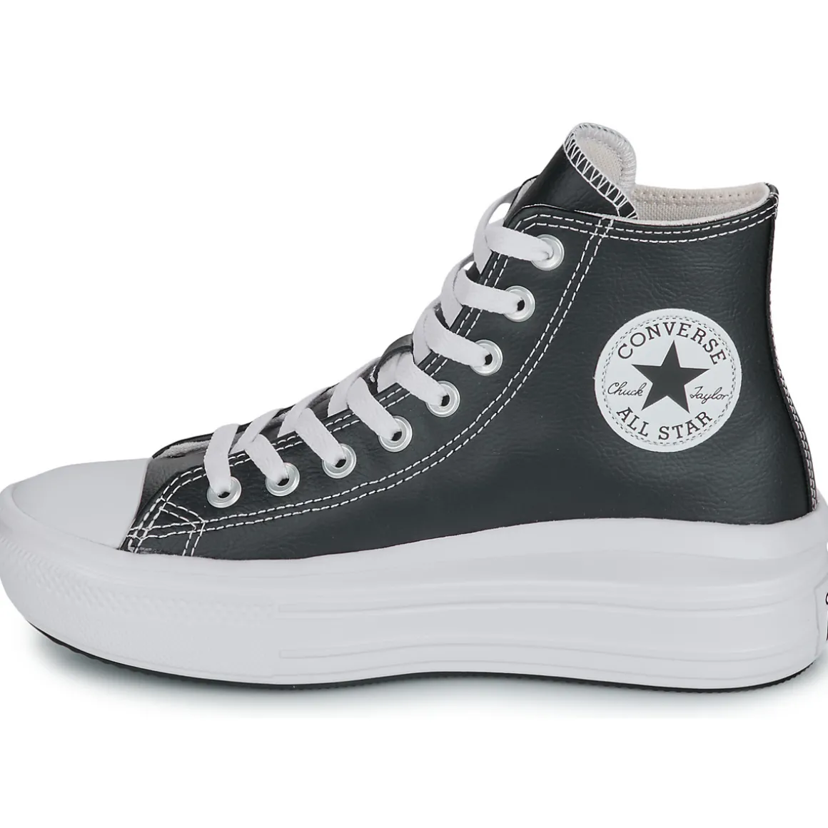 Converse - CHUCK TAYLOR ALL STAR MOVE PLATFORM LEATHER