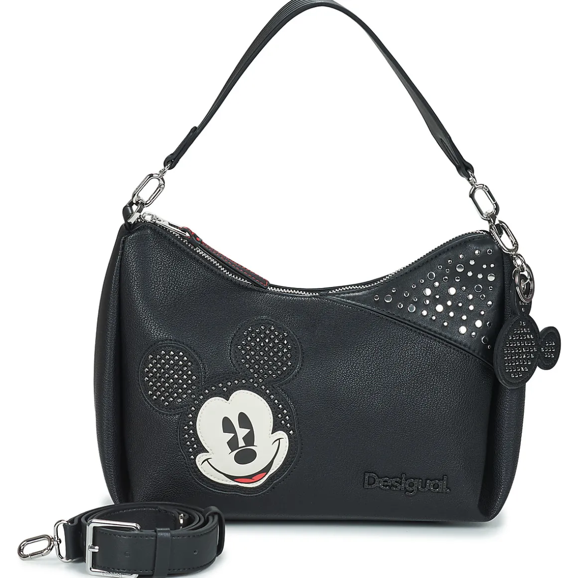 Desigual - BAG MICKEY STUDSTYLE BLACK MAYARI MAXI