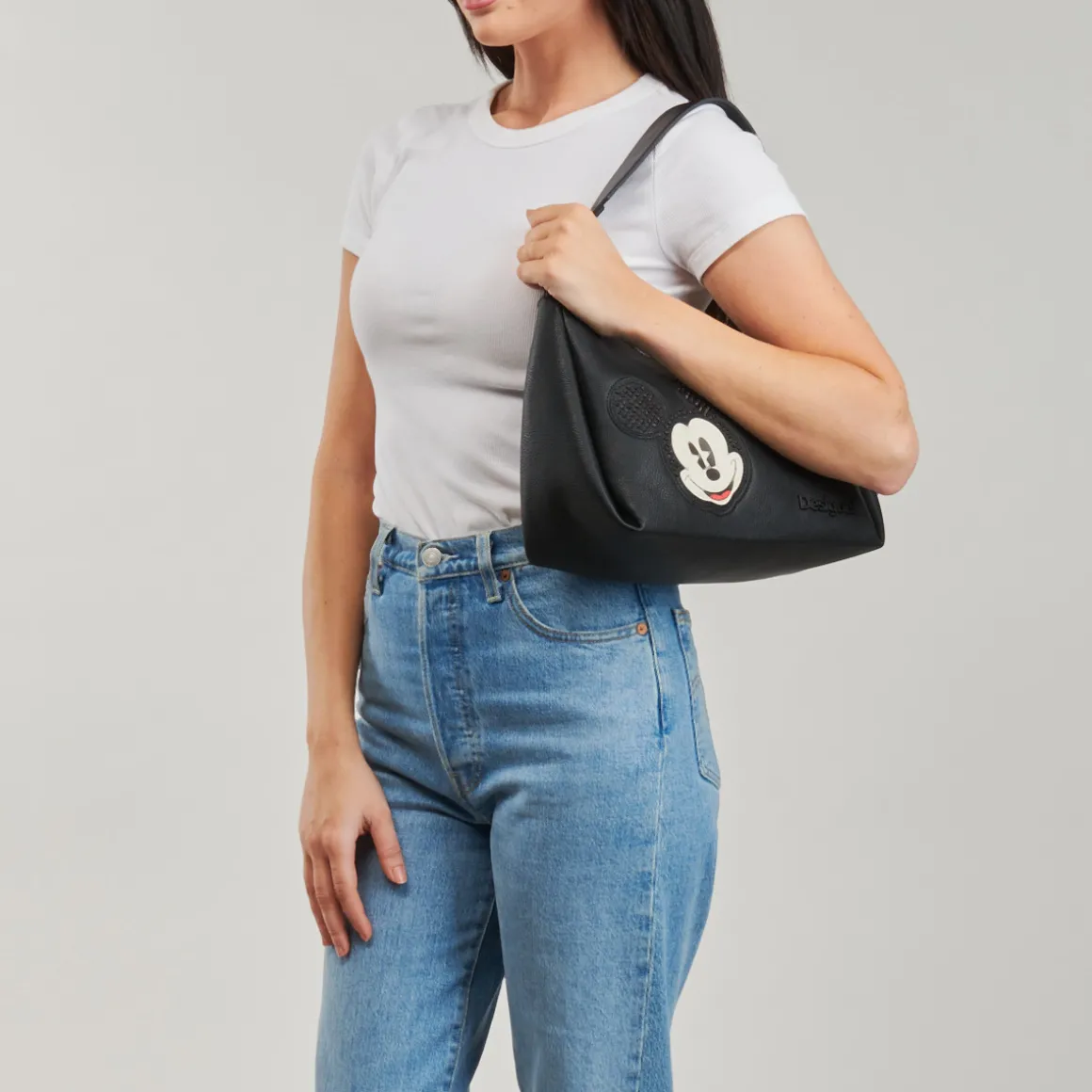 Desigual - BAG MICKEY STUDSTYLE BLACK MAYARI MAXI