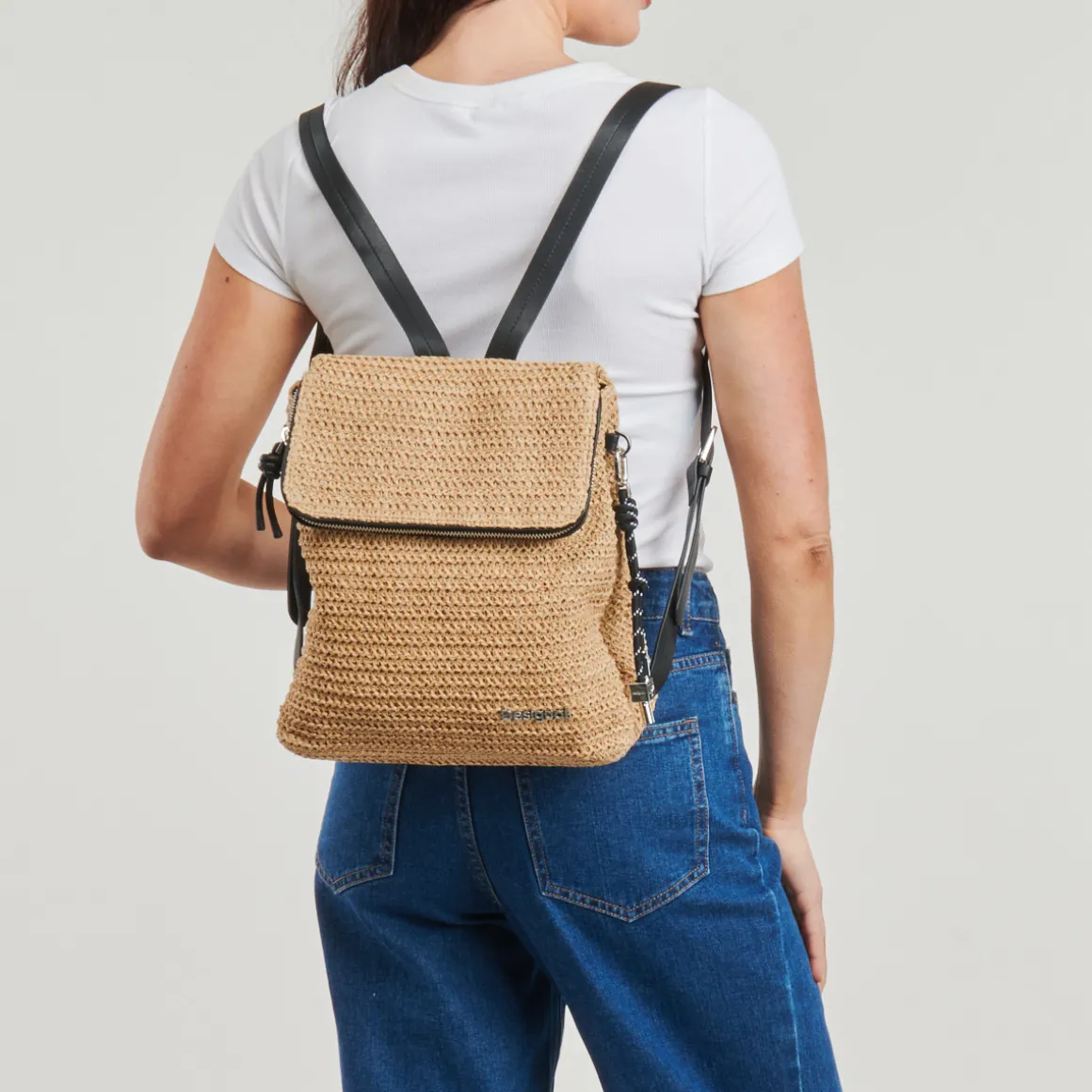 Desigual - HALF LOGO RAFFIA HAMPTON