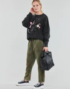 Desigual - PANT_MICKEY CAMO FLOWERS