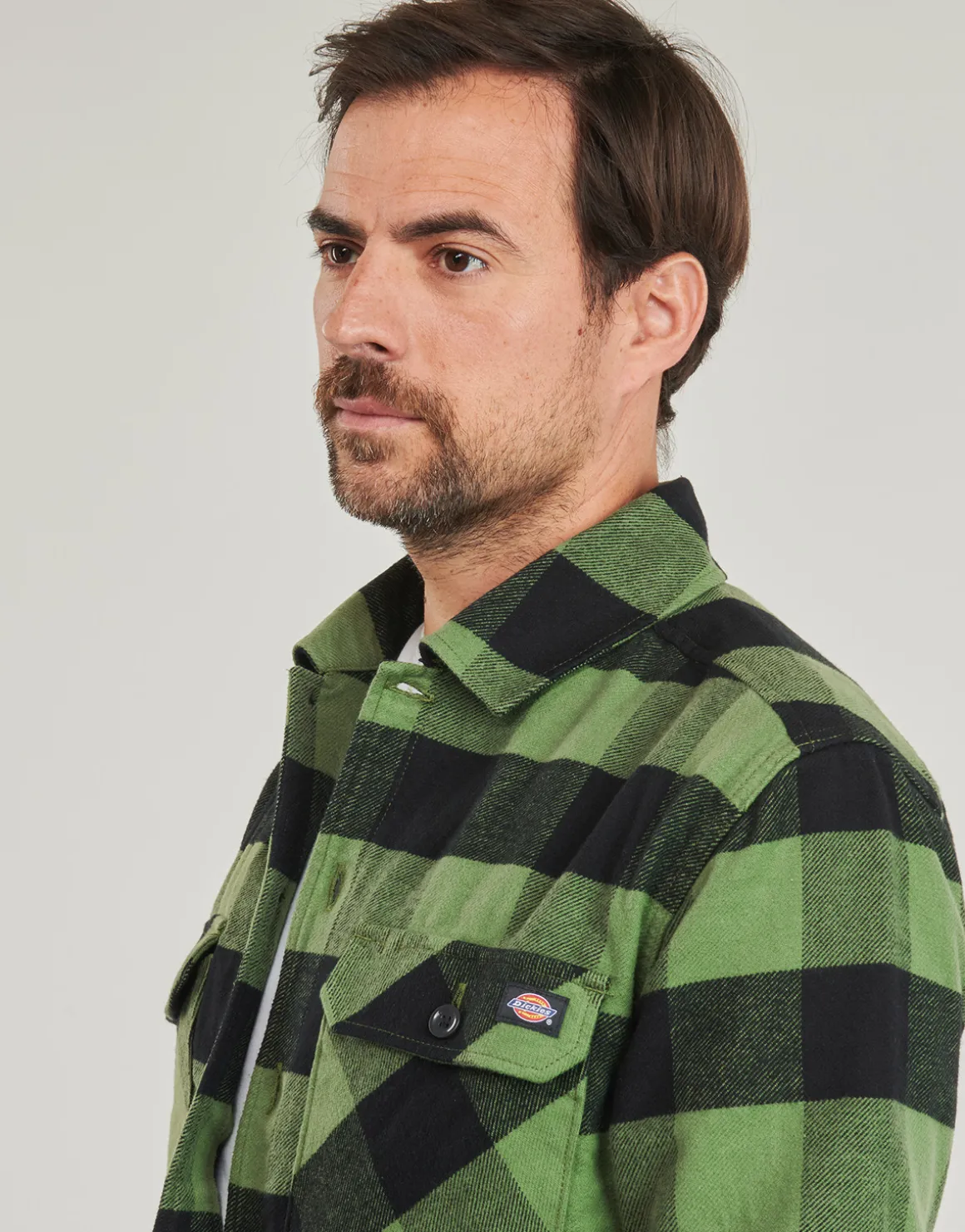 Dickies - NEW SACRAMENTO SHIRT PINE GREEN