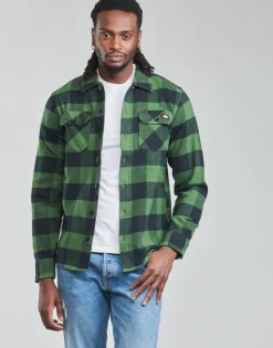 Dickies - NEW SACRAMENTO SHIRT PINE GREEN