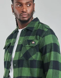 Dickies - NEW SACRAMENTO SHIRT PINE GREEN