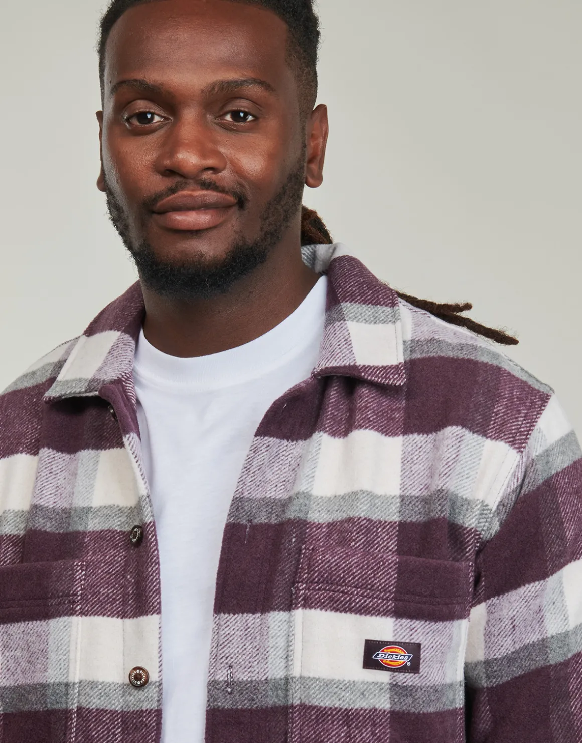 Dickies - PLAID COALING LS SHIRT