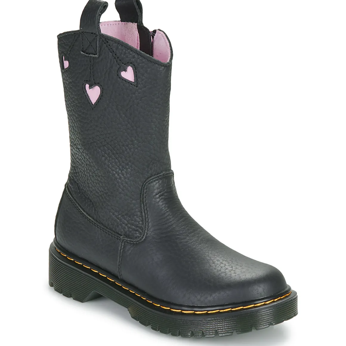 Dr. Martens - Bex Heart P-O Boot J Black Classic Nappa