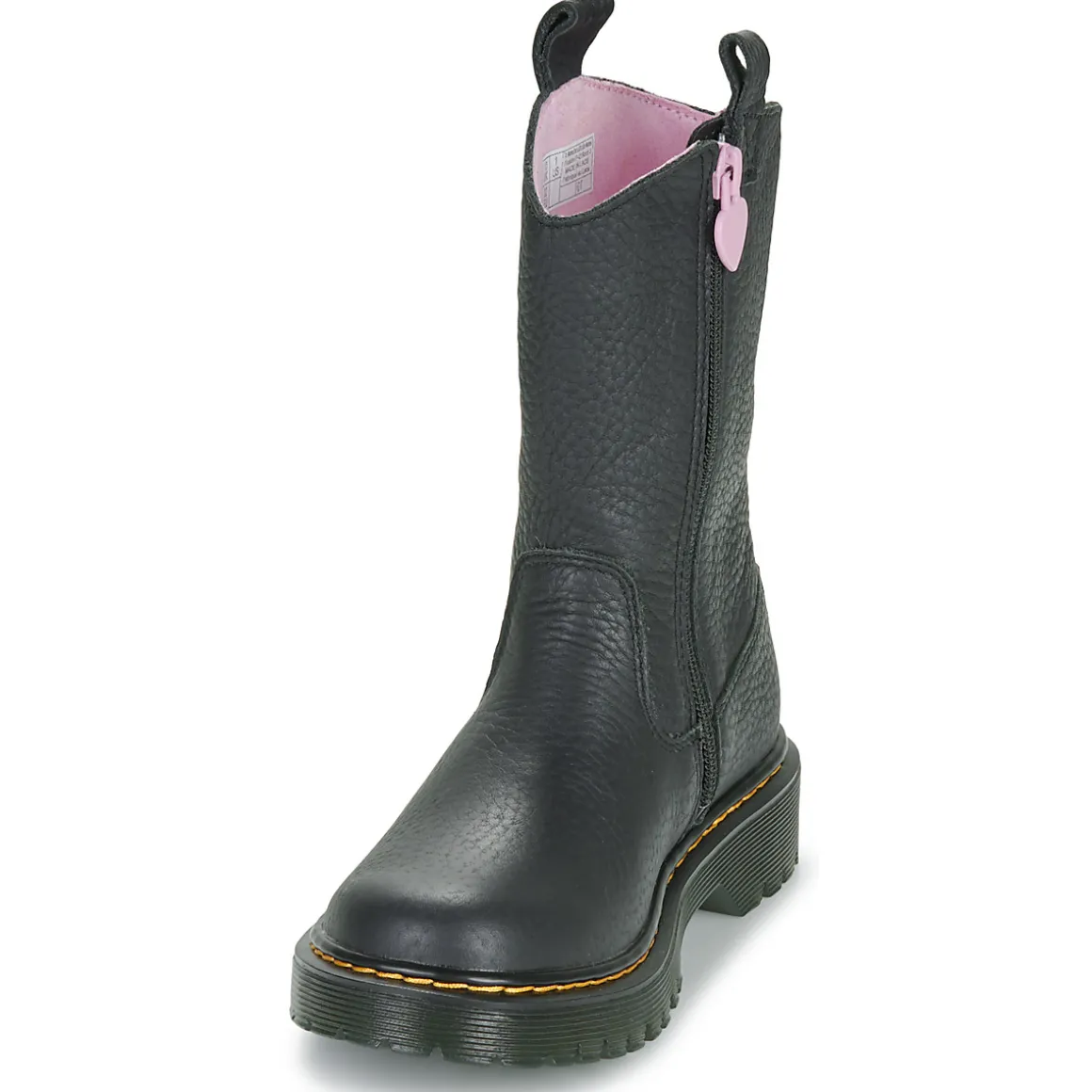 Dr. Martens - Bex Heart P-O Boot J Black Classic Nappa