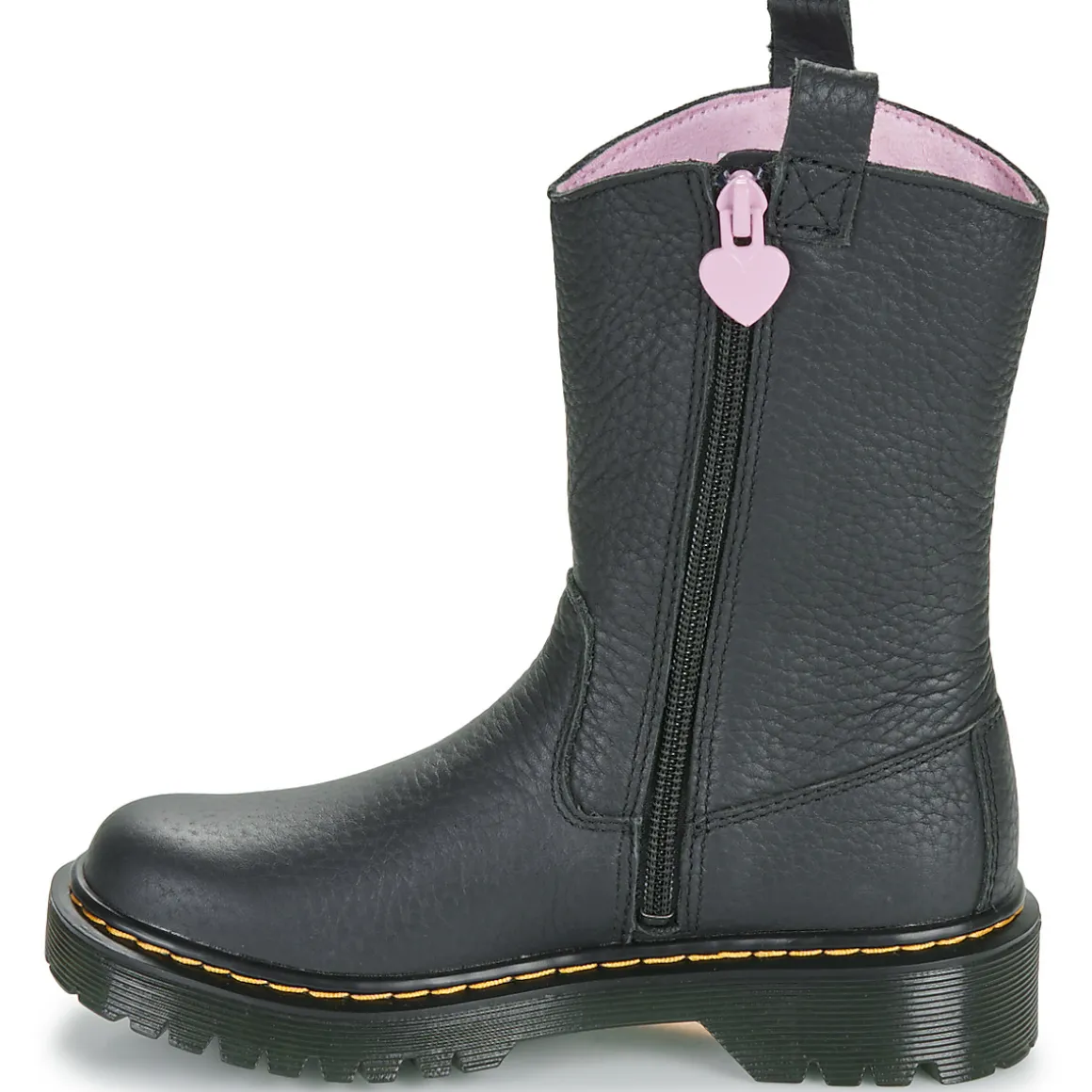 Dr. Martens - Bex Heart P-O Boot J Black Classic Nappa