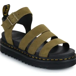 Dr. Martens - Blaire Muted Olive Tumbled Nubuck