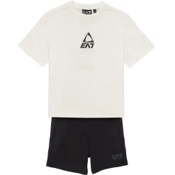 Emporio Armani EA7 - TRAIN LOGO SERIES BOY KIT TEE-SHORTS FREE