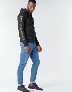 Emporio Armani EA7 - TRAIN LOGO SERIES M HOODIE RN COFT