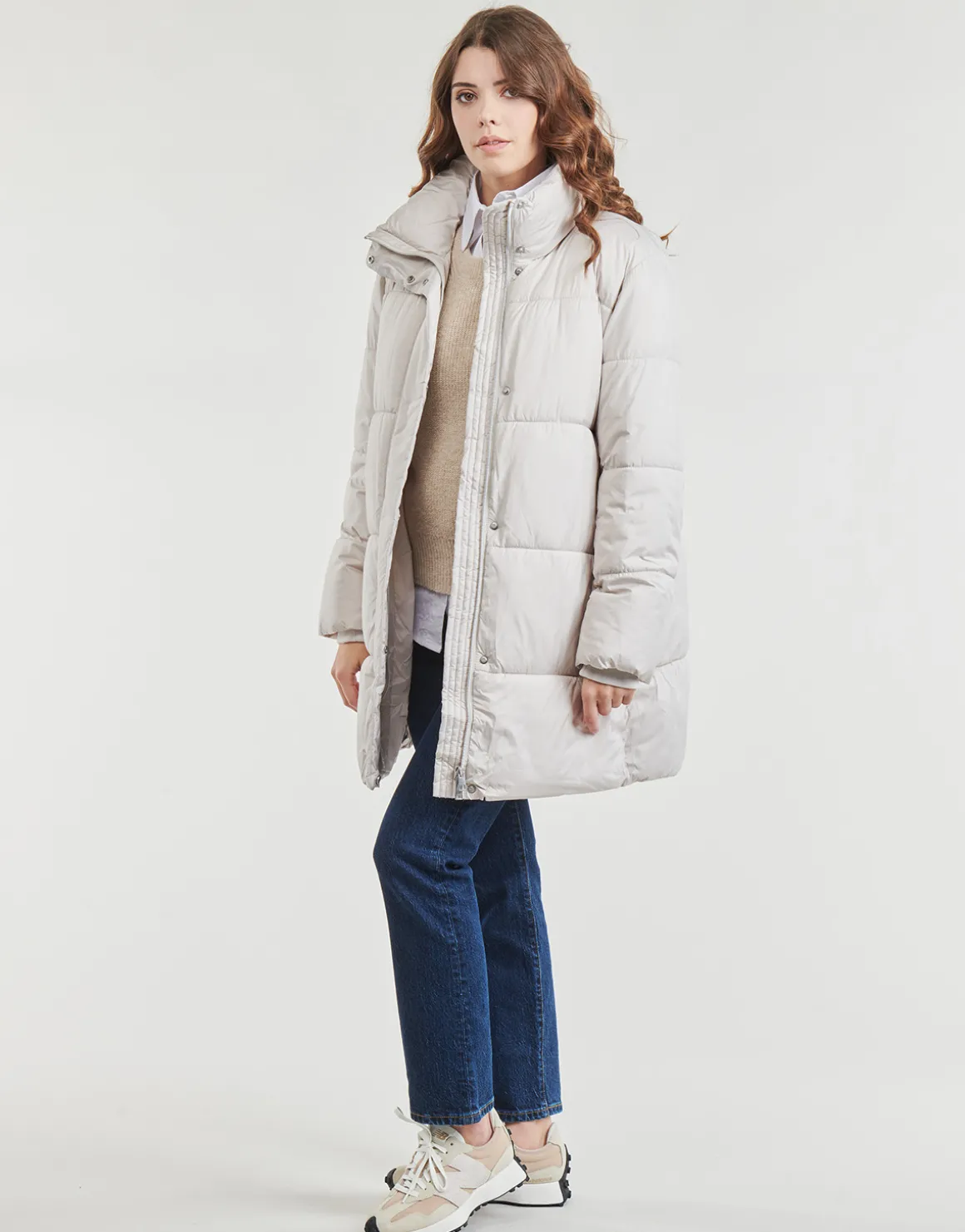 Esprit - LONG COSY PUFFER COAT