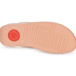 FitFlop - LULU CRYSTAL-CIRCLET LEATHER TOE-POST SANDALS