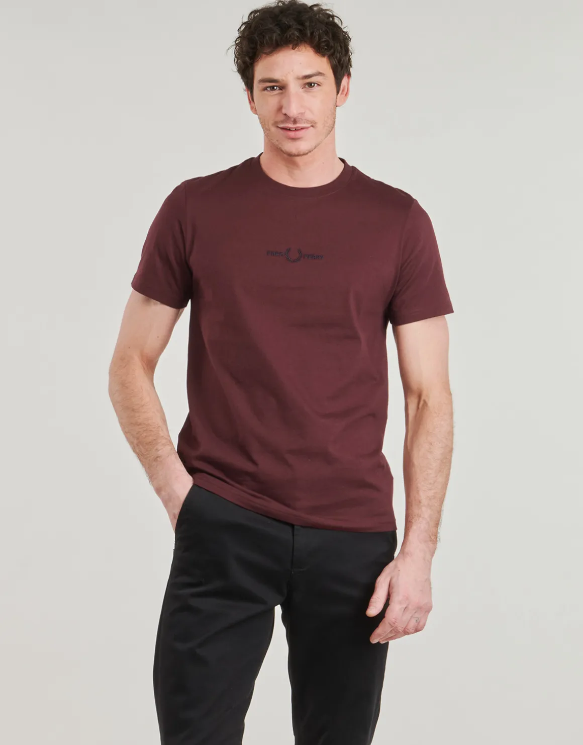 Fred Perry - EMBROIDERED T-SHIRT