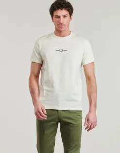 Fred Perry - EMBROIDERED T-SHIRT