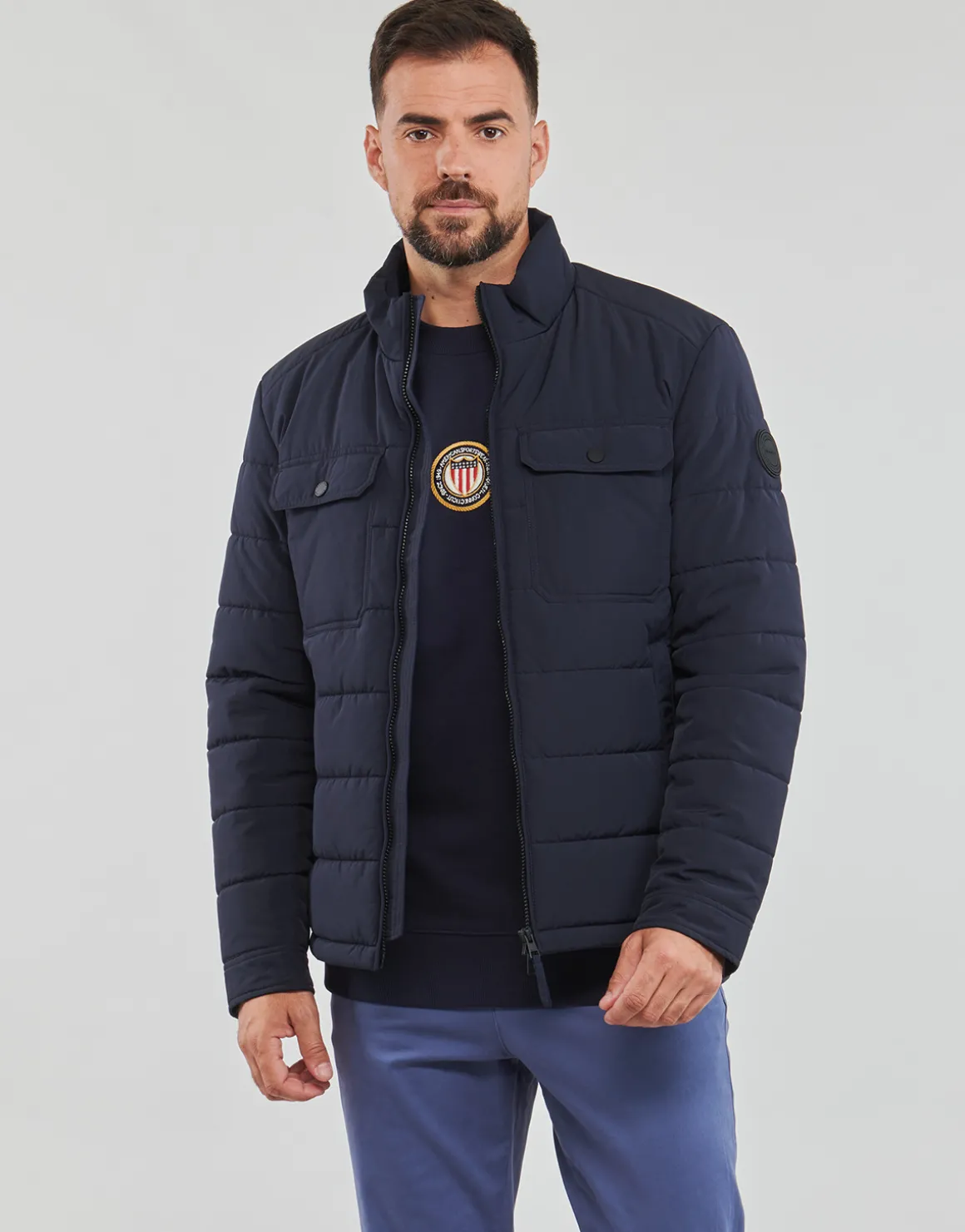 Gant - CHANNEL QUILTED JACKET