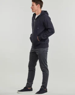 Gant - EMBOSSED FULL-ZIP HOODIE