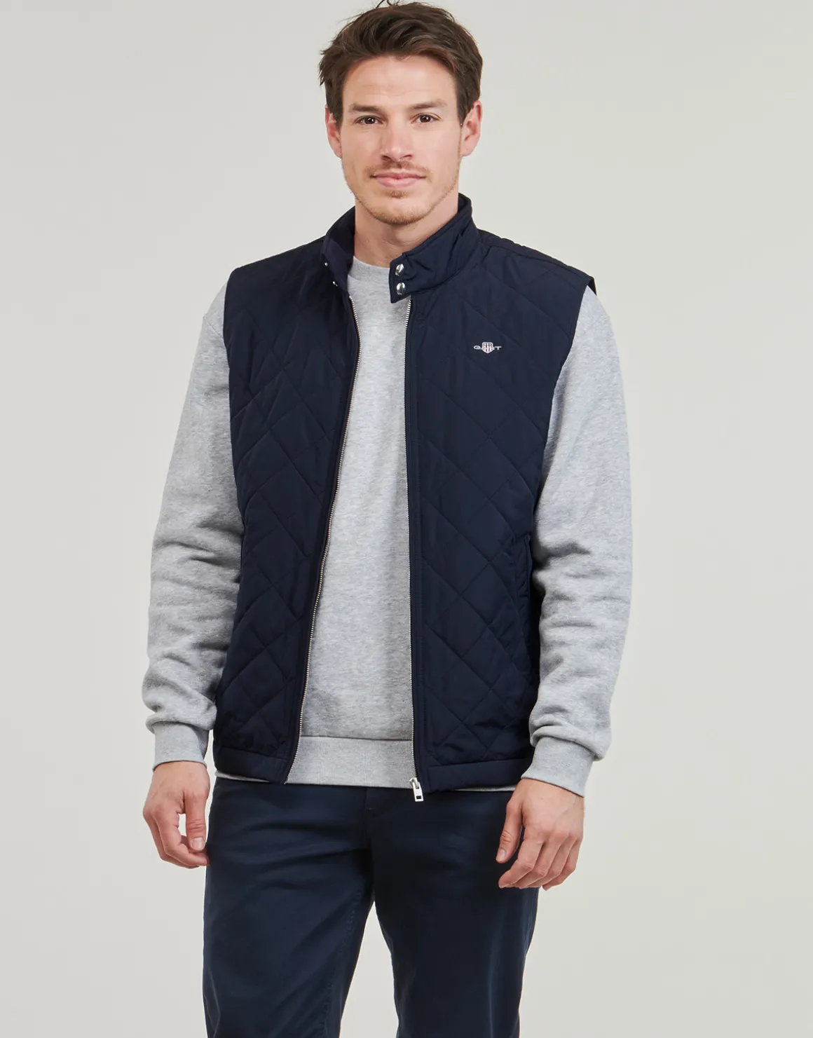 Gant - QUILTED WINDCHEATER VEST
