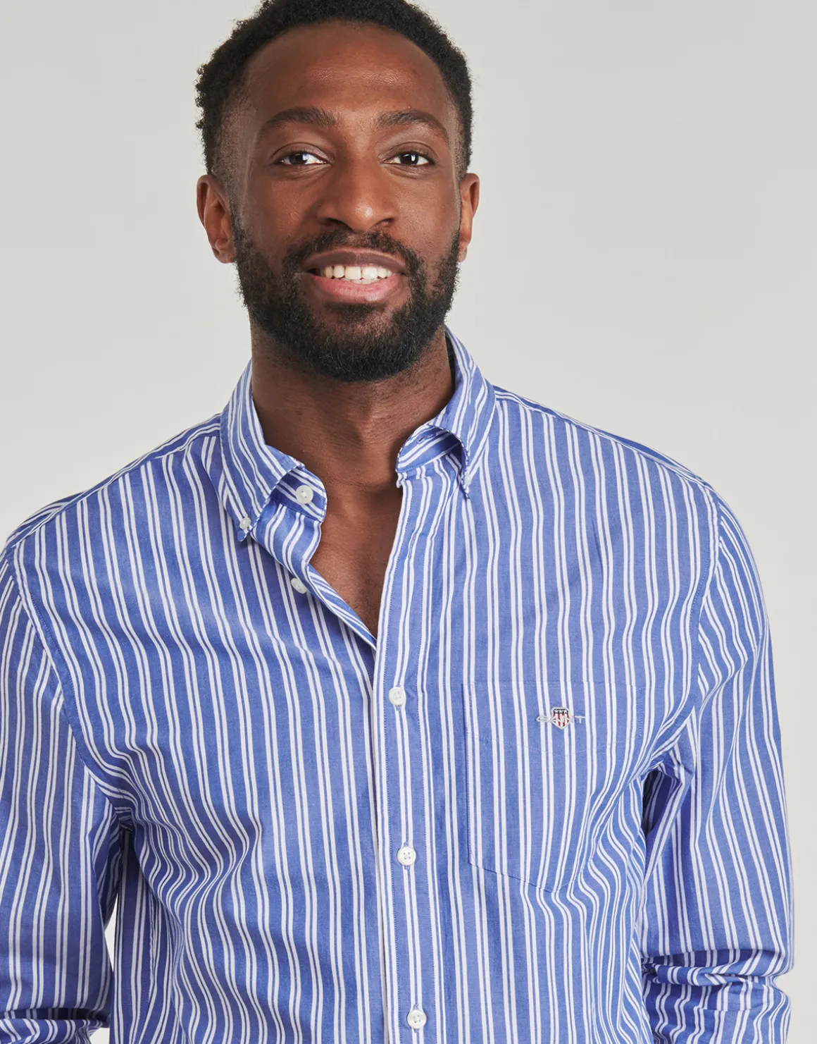 Gant - REG CLASSIC POPLIN STRIPE SHIRT