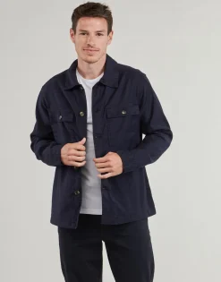 Gant - REG COT/LINEN OVERSHIRT