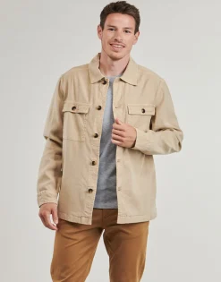 Gant - REG COT/LINEN OVERSHIRT