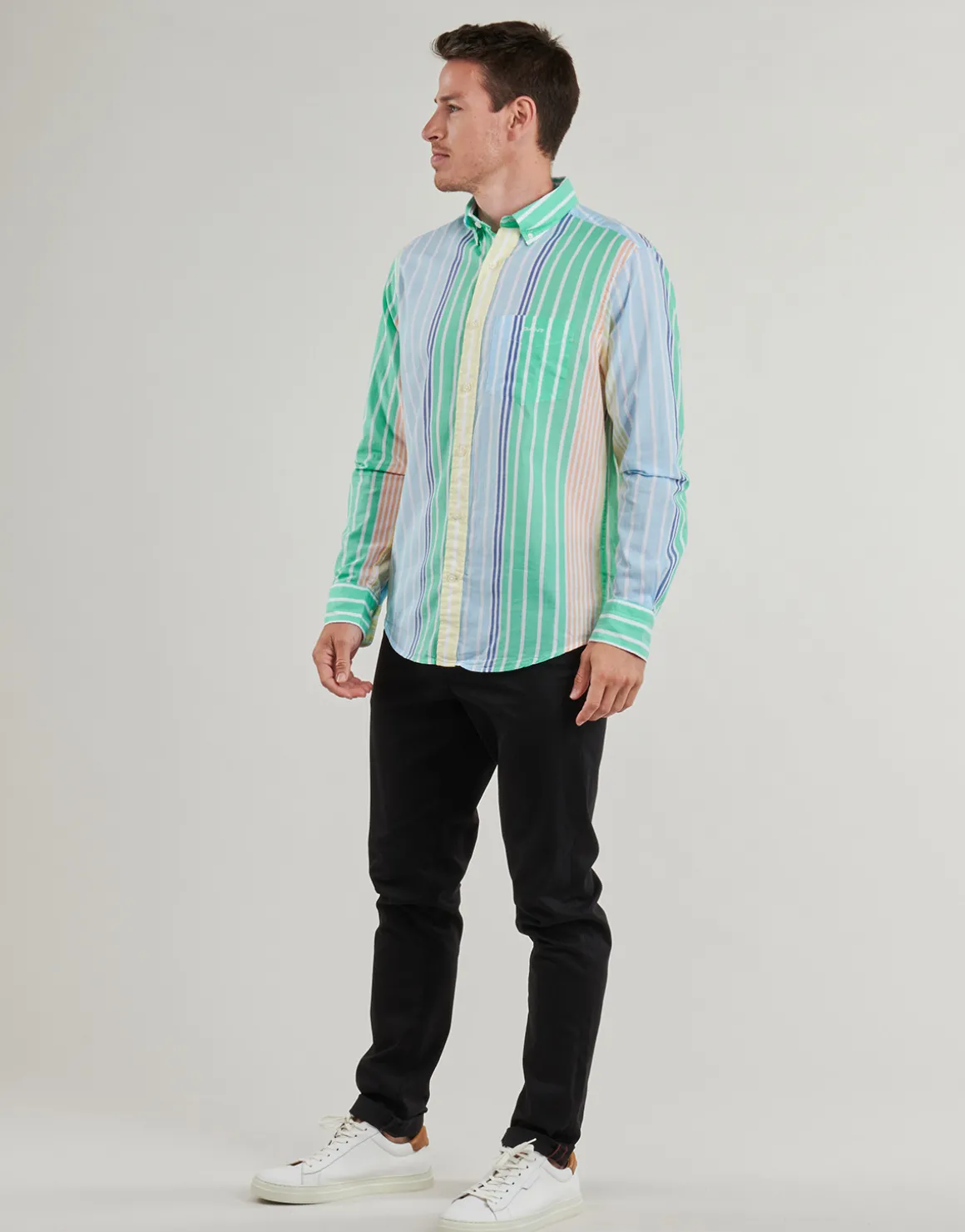 Gant - REG VOILE MULTI STRIPE SHIRT