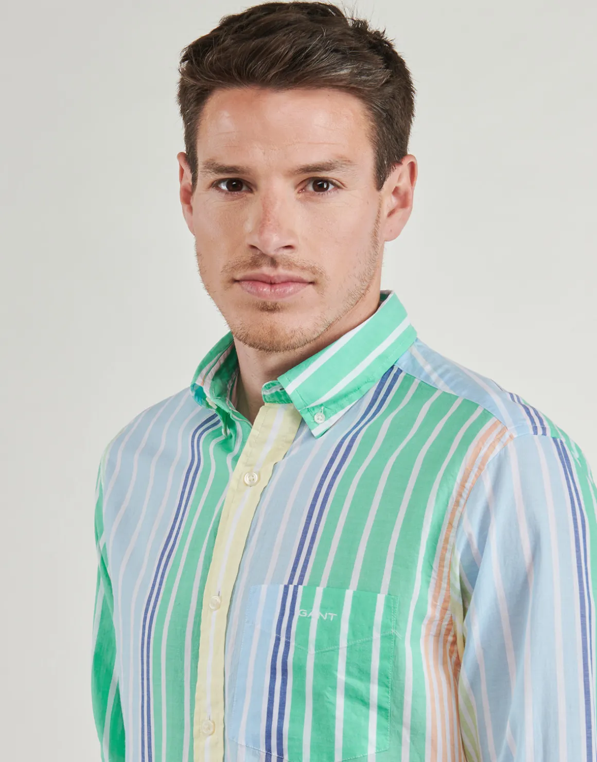 Gant - REG VOILE MULTI STRIPE SHIRT