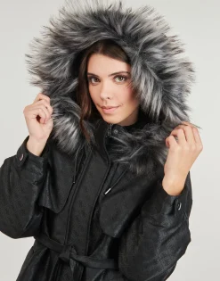 Guess - ELLY LOGO JACQUARD PARKA