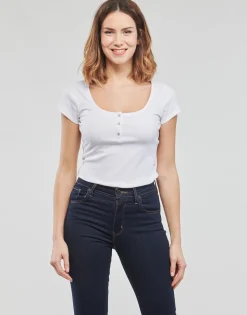 Guess - ES SS KARLEE JEWEL BTN HENLEY