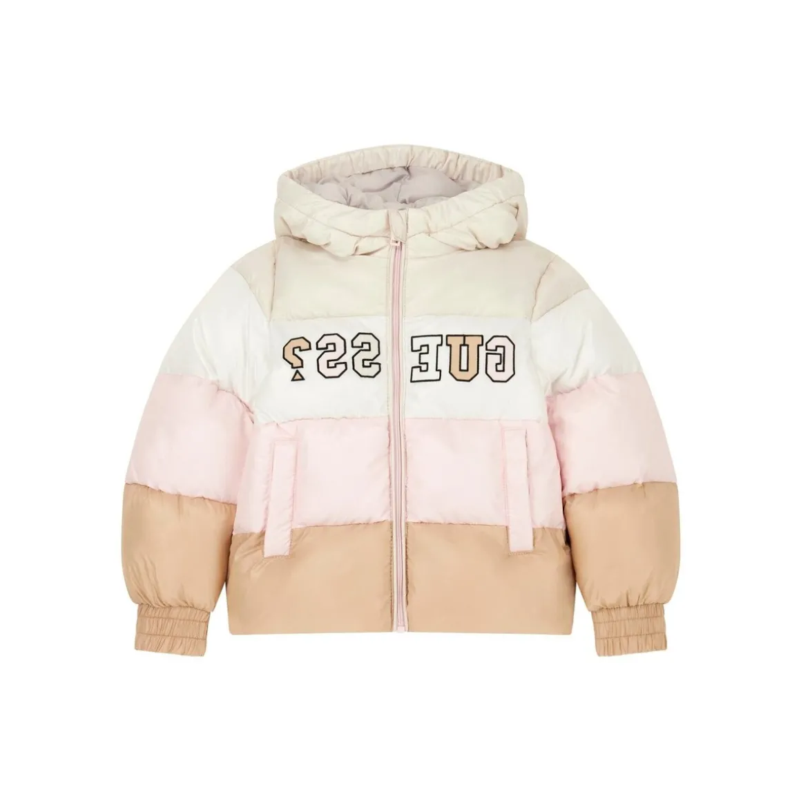 Guess - HOODED LS PADDED PUFFER W ZIP